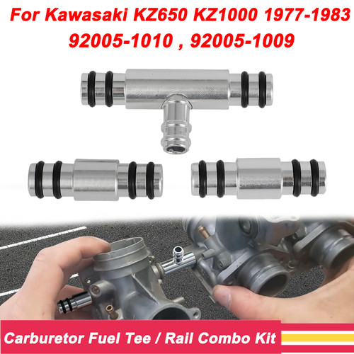 Carburetor fuel tee and - carburetor,