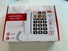 Swissvoice Xtra 1110 Amplified Corded Telephone with Photo Buttons Elderly