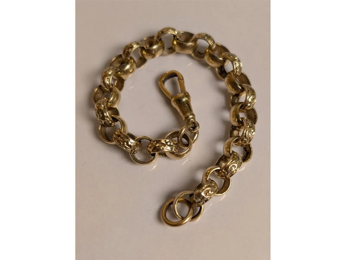 9ct yellow gold belcher - 9ct,