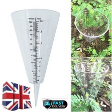 Cone Rain Gauge Measurement Ground Precipitation Garden Rainfall Measuring To&am
