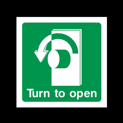 Turn left open plastic - turn,