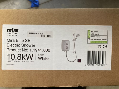 Mira elite 8kw - elite, pumped