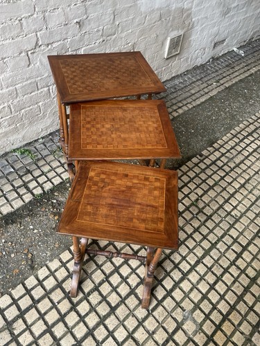 Antique nest mahogany - antique, of