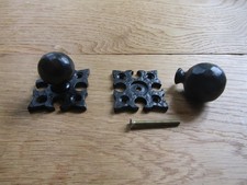 Rustic iron kitchen cabinet