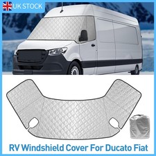 For Fiat Ducato Peugeot Boxer Motorhome Exterior Thermal Blinds Windscreen Cover