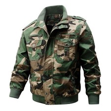 Men's Military Cargo Jacket