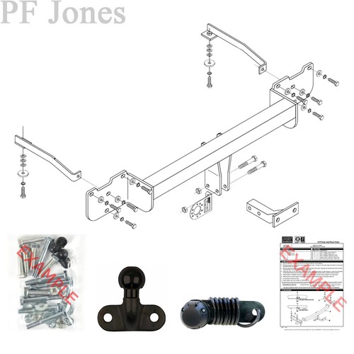 Pct towbar for fiat doblo - pct,