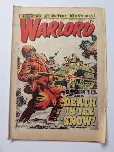 Warlord comic 158 - no, 158,