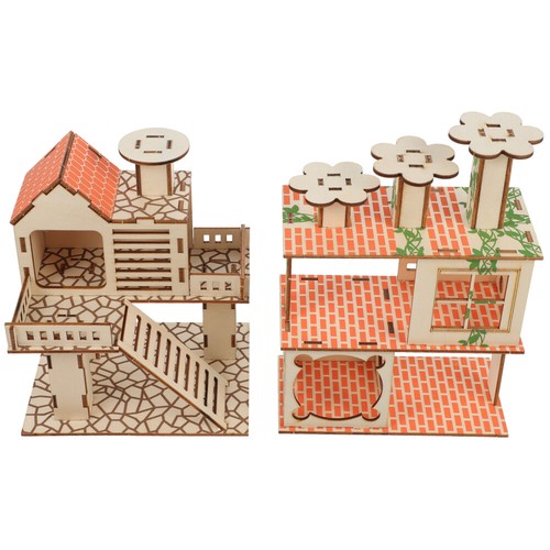 2pcs guinea pig - guinea, hideout