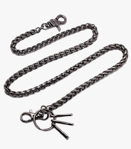 Rope shape wallet - chain, swivel