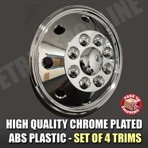Chrome van wheel trims - 16",