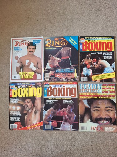 Lot boxing magazines aaron - lot, 6
