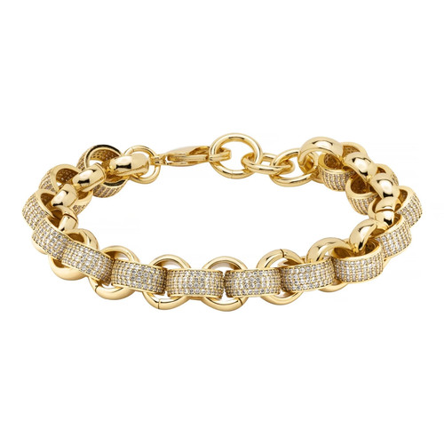 Women 9ct gold belcher - gold,