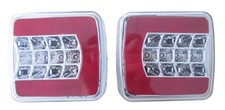 GLO TRAC Rear LED Trailer Lamps – Pair (12–24V) | Stop, Tail, Indicator