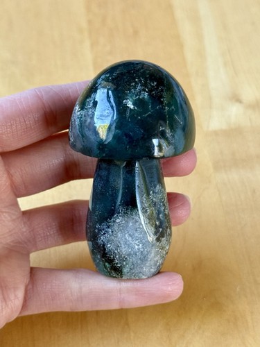 Large moss agate crystal - large,