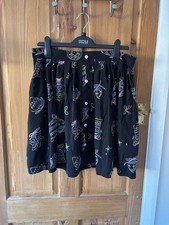 Hell Bunny Christmas Bauble Skirt With Pockets Size 14 L