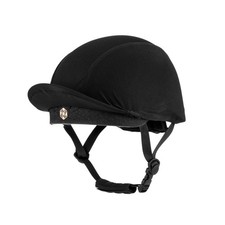 Charles Owen Phoenix Jockey Skull Horse Riding Hat Black Rose Gold Size 55-58cm