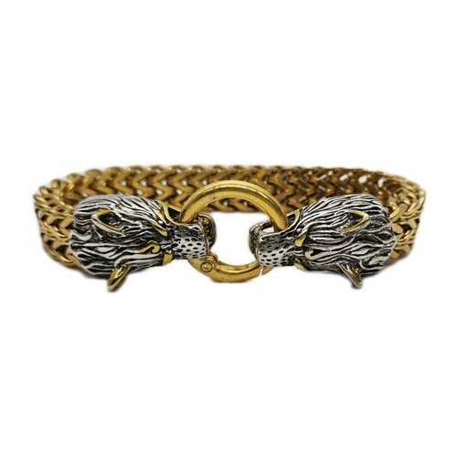 Nordic viking double wolf - viking,