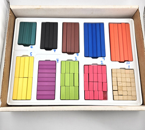 Cuisenaire rods math - rods,