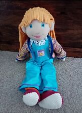 Manhattan 'Lilydoll' 14" Vintage plushdoll ragdoll 2001 Collectable.