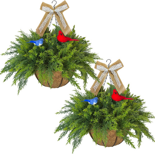 Artificial cypress hanging - artificial,