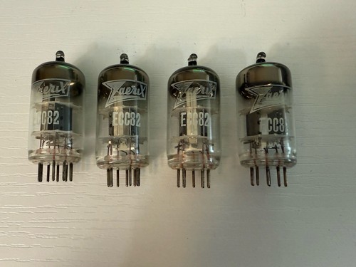 Ecc82 zaerix tubes - nos, –