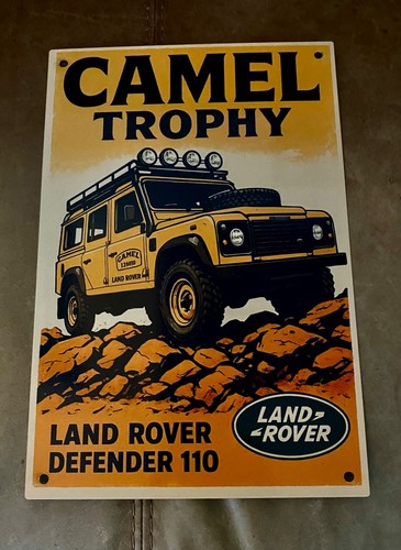 Classic land rover 110 camel - land,
