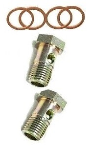 M10 banjo bolts - 2x,