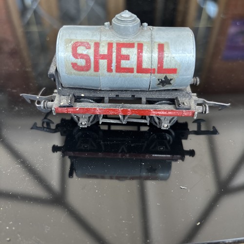 Model railway shell tanker - railway,