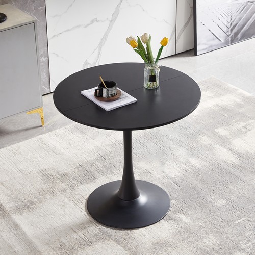 Modern round dining table - dining, 80cm