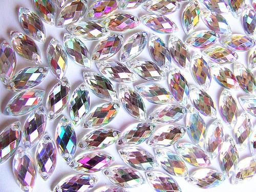 Iridescent 7x15 marquise - iridescent,