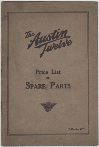 Austin twelve original - austin, 12