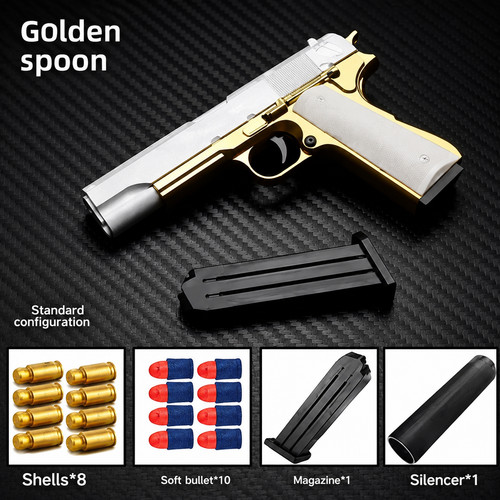 Toy pistol shell ejection foam - toy,