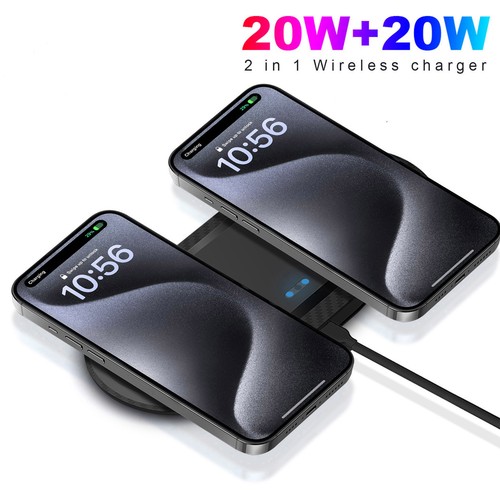 2in1 dual 20w fast wireless - fast,