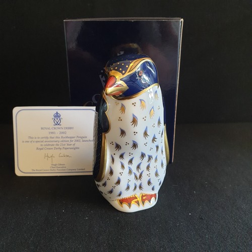 Royal crown derby rockhopper - crown,