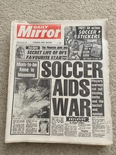 Daily Mirror Newspaper 20th