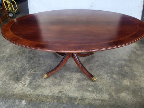 Antique repro large oval - , tilt