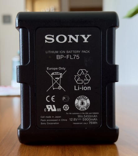 Sony lithium ion - sony, battery