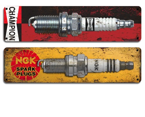 Ngk champion spark plug retro - spark,
