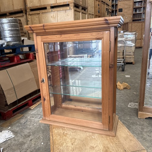 Wood wall display cabinet - display,