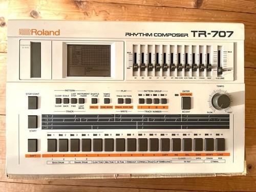 Roland 707 rhythm - roland,