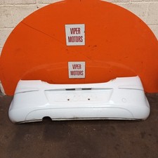 Vauxhall Corsa D Bumper Rear Back Bumper Glacier White Z474 5 Door 2006-14 FV59