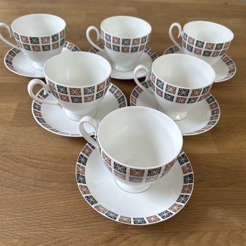 Mayfair bone china tea set - mayfair, 6