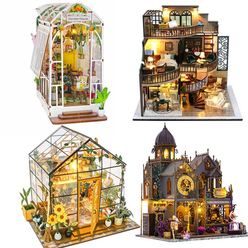Magic castle flower house - castle,