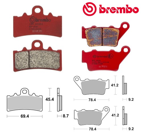 Brembo brake pads sintered - brembo,
