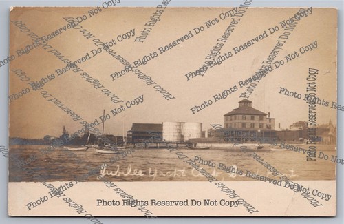 Antique rppc jubilee yacht - antique,