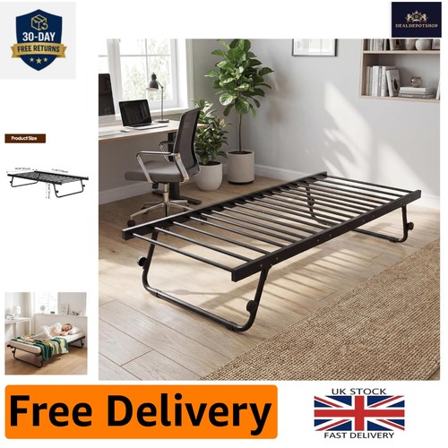 Modern 3ft black - trundle, bed