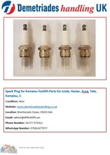 Spark Plug for Komatsu forklift-Parts for Linde, Hyster, Ausa, Yale, Komatsu, C