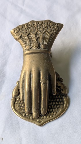 Vintage solid brass victorian - solid,