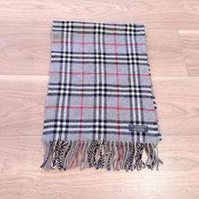 Authentic Burberry nova check 100% lambswool premium scarf